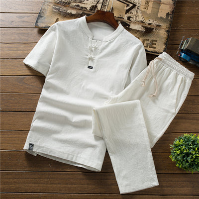 Conjunto de Pantalón y Camiseta Casual para Hombre - Image 3