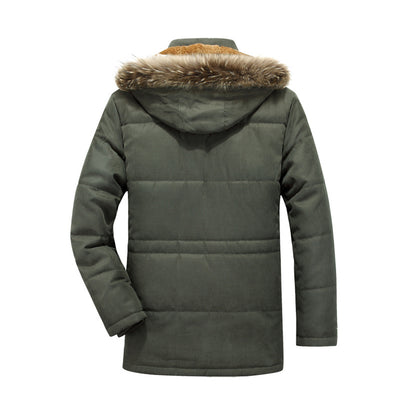 Abrigo Militar Grueso Forrado en Fleece para Hombre - Image 10