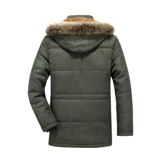 Abrigo Militar Grueso Forrado en Fleece para Hombre - Image 10