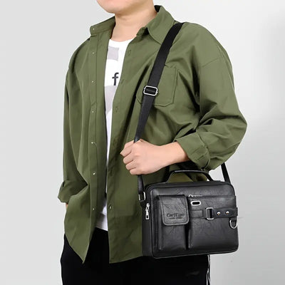 Bolsa Crossbody Commuter Premium para Hombre - Estilo Casual - Image 24