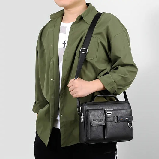 Bolsa Crossbody Commuter Premium para Hombre - Estilo Casual - Image 24