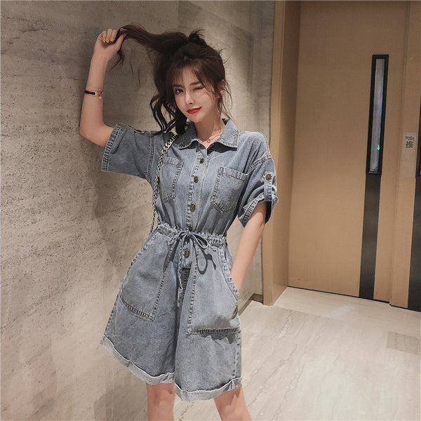 Jumpsuit Ancho de Pierna Suelta - Elegancia Relajada