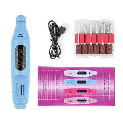 Pulidor de Uñas Portátil USB - Herramienta de Manicura Profesional - Image 4