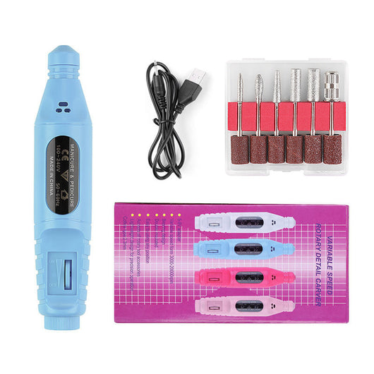 Pulidor de Uñas Portátil USB - Herramienta de Manicura Profesional - Image 4