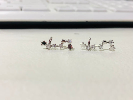 Aretes Constelación Osa Mayor - Joyería Elegante Europea Americana - Image 6