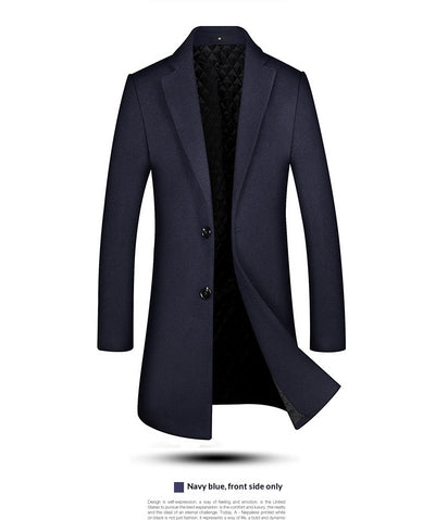 Abrigo Minimalista Slim Fit para Hombre - Image 10