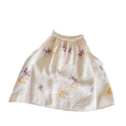Blusa Estampada sin Mangas con Tirantes para Niña - Diseño Fresco de Verano - Image 8