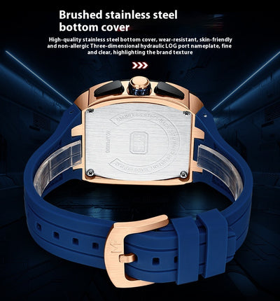 Reloj Hombre Arc Espejo Multicapa Hueco - Image 19