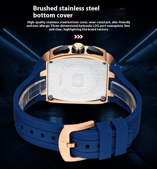 Reloj Hombre Arc Espejo Multicapa Hueco - Image 19