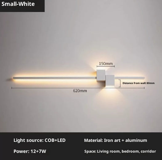 Lámpara de Pared Minimalista para Dormitorio y Mesita de Noche - Image 7