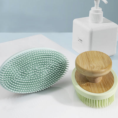 Cepillo de Masaje Silicona para Baño con Cerdas Largas - Image 4