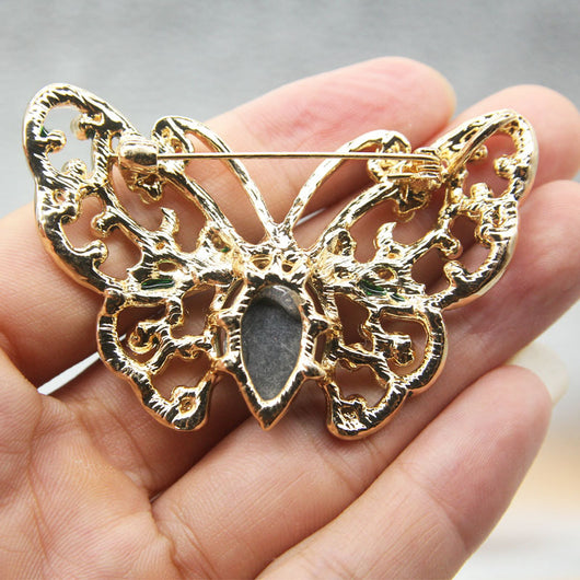 Broche Mariposa de Cristal Hueco - Image 11
