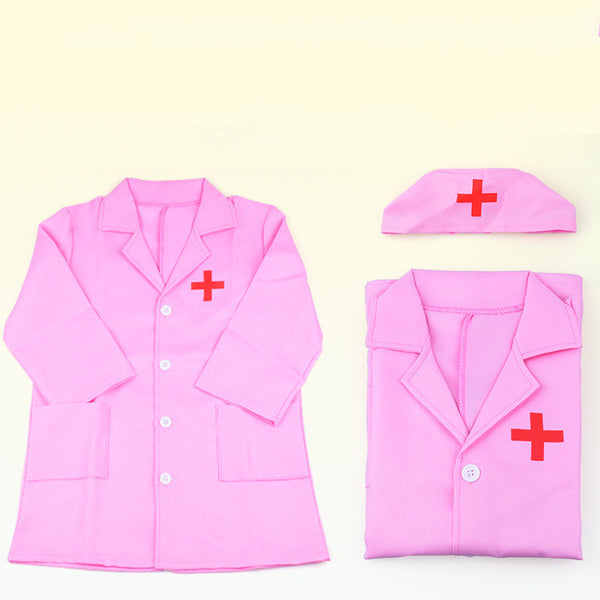 Disfraz Profesional de Enfermera y Doctora para Niñas - Juego de Rol Médico