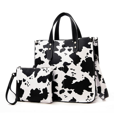 Bolsa Maternidad Estampado Geométrico Leopardo - Set de 2 Piezas - Image 7