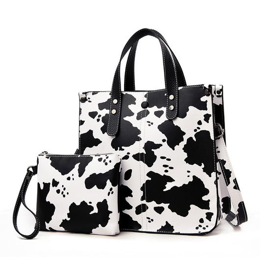 Bolsa Maternidad Estampado Geométrico Leopardo - Set de 2 Piezas - Image 7