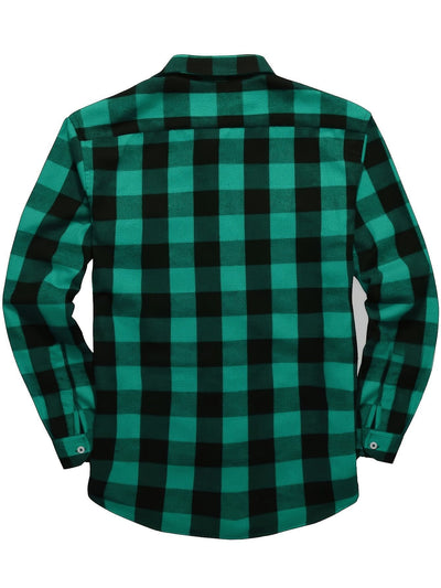 Camisa de Franela a Cuadros para Hombre - Uso Todo el Año - Image 46