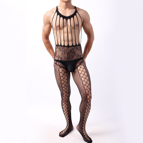 Set de Calcetines Transparentes para Hombre - Malla Ultradelgada y Elástica