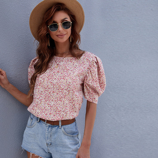 Blusa Suelta Estampada de Manga Larga - Estilo Europeo Moderno - Image 3