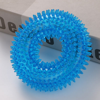 Pelota Sensorial Espinuda con Sonido para Perros - Image 7