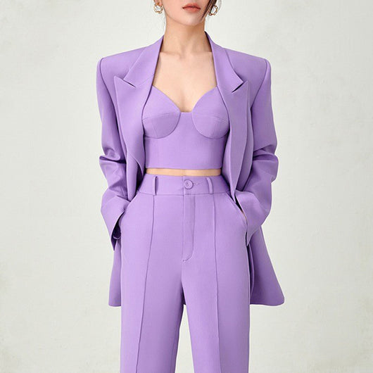 Traje Ejecutivo Mujer Cómodo para Oficina y Viajes - Image 8