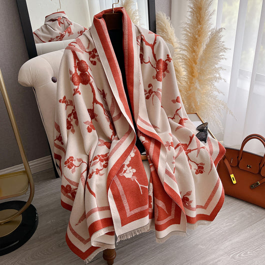 Bufanda Floral de Invierno Premium - Elegancia para la Temporada Fría - Image 16