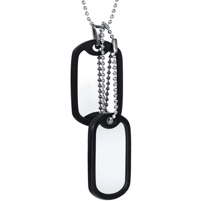 Collar Militar Hombre Acero Titanio - Pendiente Resistente y Elegante - Image 7
