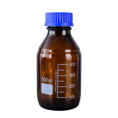 Botellas de Reactivo de Vidrio Oscuro con Tapa - 250ml, 500ml y 1000ml - Image 4