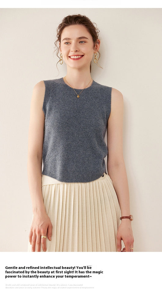 Chal de Cachemira Tejido Liso para Mujer - Primavera y Verano - Image 14