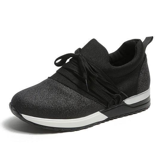 Tenis Casuales para Mujer con Estampado de Serpiente y Cordones - Image 4