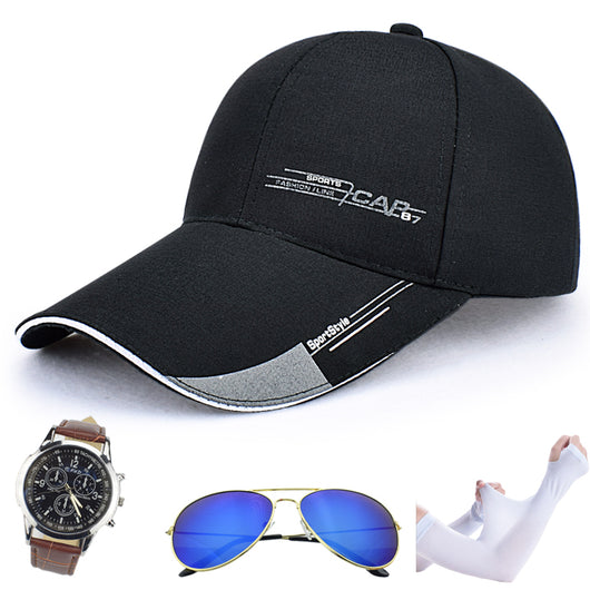 Gorra de Béisbol Hip Hop Estilo Lengüeta de Pato para Verano - Image 3