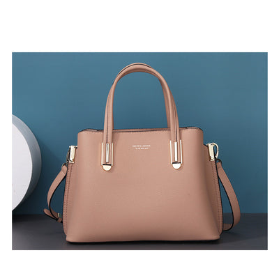 Bolso Mensajero de Cuero Negro para Mujer - Gran Capacidad - Image 32