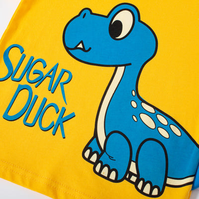 Playera Dinosaurio 3D para Niños - Diseño Coreano Verano - Image 3