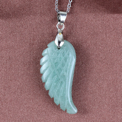 Colgante Alas de Ángel en Cristal Natural - Image 13