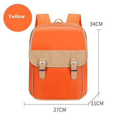 Mochila Escolar Impermeable con Descompresión Estilo Británico para Preescolar - Image 8