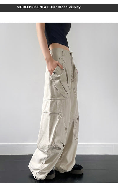 Pantalones Jeans Overol de Pierna Ancha para Mujer - Image 10