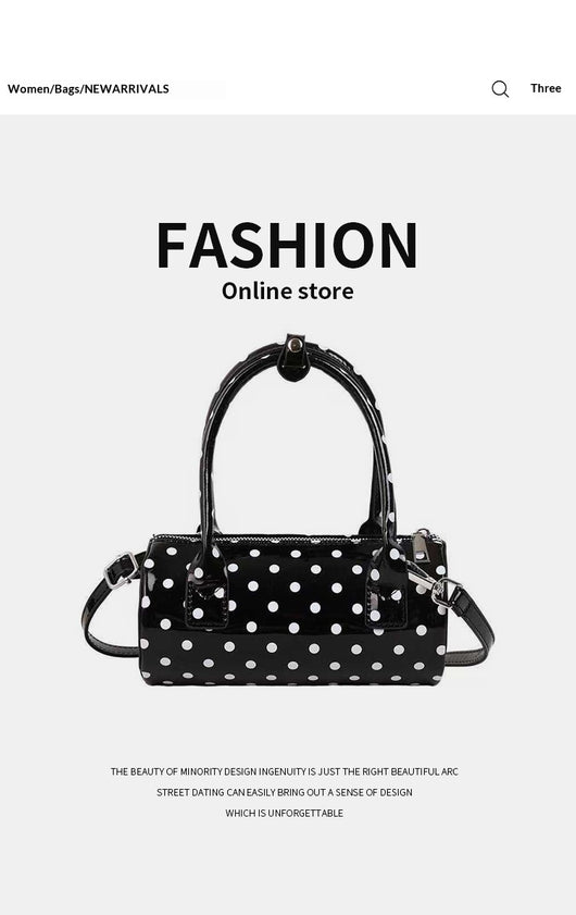 Bolsa Tote Almohada con Lunares Estilo Coreano Premium - Image 25