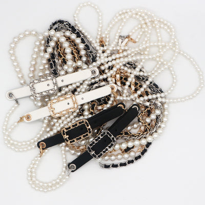 Cinturón de Cadena de Perlas para Mujer - Image 12