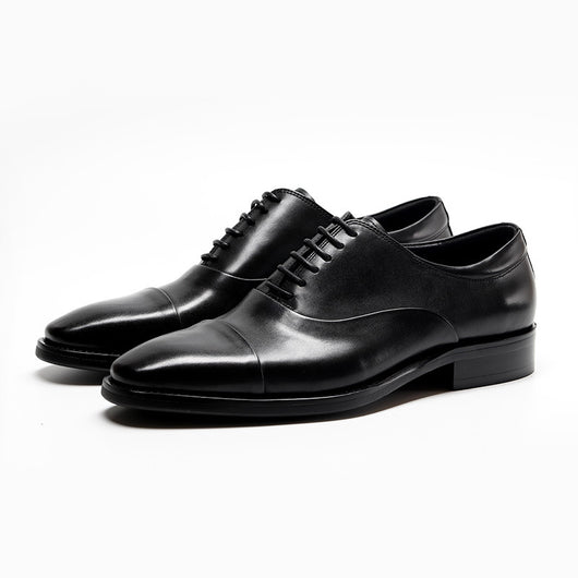 Zapatos de Cuero Formales Versátiles para Hombre con Articulaciones Flexibles - Image 2