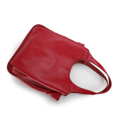 Bolso de Cuero Genuino Estilo Western - Gran Capacidad y Diseño Versátil - Image 11