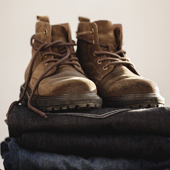 Botas Altas Martin de Cuero para Hombre - Estilo Casual Británico