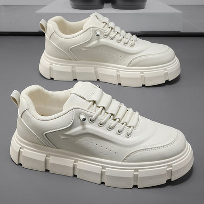 Zapatos Casuales Hombre Microfibra Suela Gruesa Versátiles - Image 7