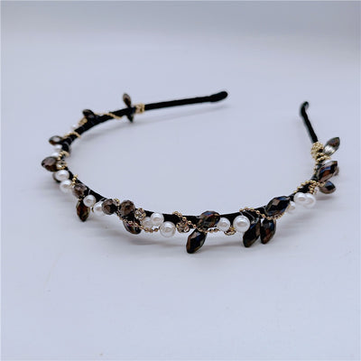 Diadema Hada de Cristal con Broche - Tocado Brillante de Rhinestones - Image 14