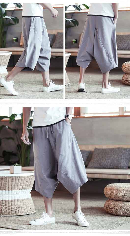 Pantalones Holgados de Algodón Estilo Chino - Corte Relajado Talla Grande Juventud - Image 11