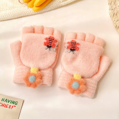Manoplas Gruesas de Cinco Dedos para Bebé - Guantes de Invierno y Otoño - Image 36