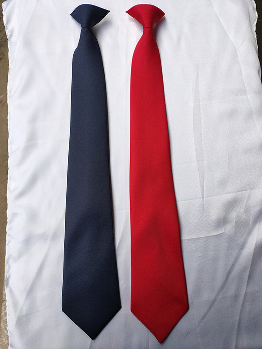 Corbata de Seguridad Profesional con Botones Desprendibles Negro - Image 19