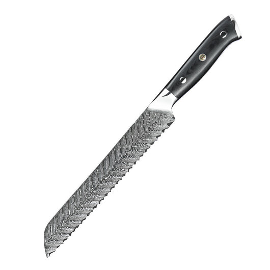 Juego de Cuchillos Damasco para Filetear con Patrón de Espina de Pescado - Image 13