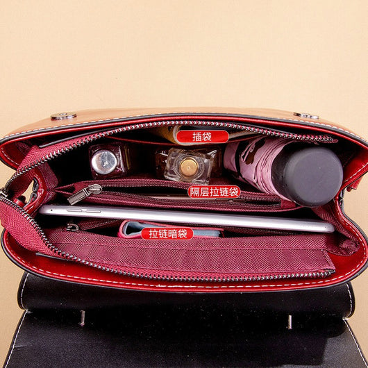 Bolso de Cuero Genuino Premium para Mujer - Diseño Elegante y Sofisticado - Image 4