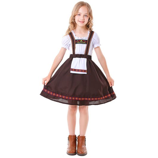 Falda Tradicional Bávara para Niña - Disfraz Festival Cervecero Alemán - Image 4