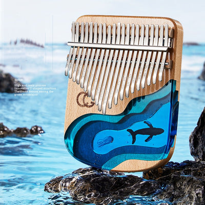 Kalimba de Madera de Haya Premium - Instrumento Musical de 17 y 21 Teclas - Image 9