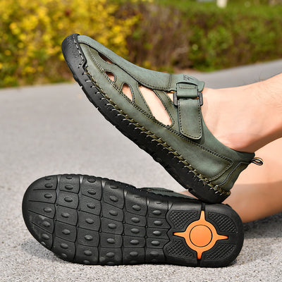 Sandalias Cerradas Tejidas a Mano para Hombre - Transpirables y Cómodas - Image 15